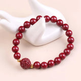 Cinnabar Beaded Bracelets Talisman Jewelry Men Women
