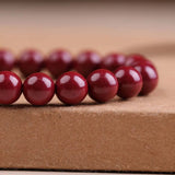 Cinnabar Beaded Bracelets Talisman Jewelry Men Women