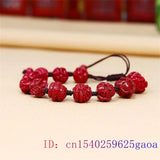 Cinnabar Chinese Zodiac Bracelet Gemstone Accessories