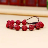 Cinnabar Chinese Zodiac Bracelet Gemstone Accessories