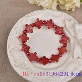 Cinnabar Chinese Knot Bracelet Amulet Natural Jadeite Charm Gemstone