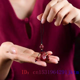 Cinnabar Keychain Gift Phone Charm for Men