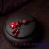 Cinnabar Keychain Gift Phone Charm for Men