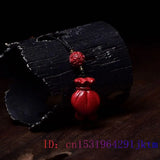 Cinnabar Keychain Gift Phone Charm for Men