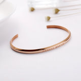 Circle Bar Bracelet For Women Charm Bracelet Watch Femme bracelets & bangles