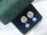 925 Sterling Silver Earrings Base Findings Jewelry Parts for Pearls