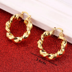 Circle Hoop Earrings Arab Earrings for Women Round Earrings Party Jewelry