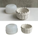 Circle Planter Silicone Mold Flower Pot DIY Cup Mold Epoxy Resin Casting Mold