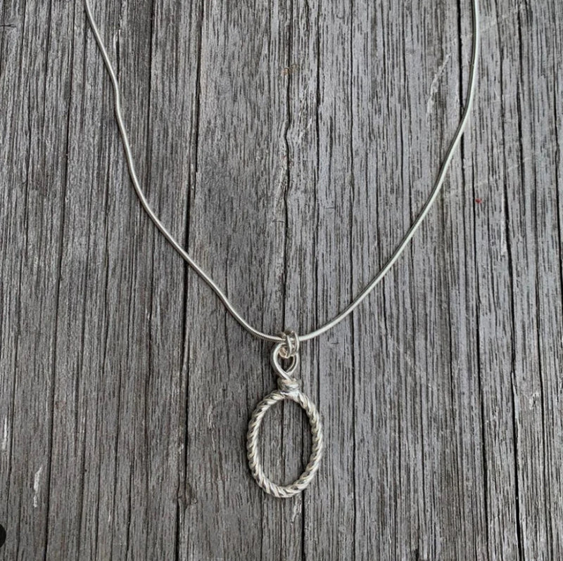 925 Silver Snake Chain Pendant Necklace for Women