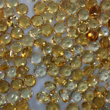 Citrine 8mm Faceted Beads for Silver 925 Jewelry Making