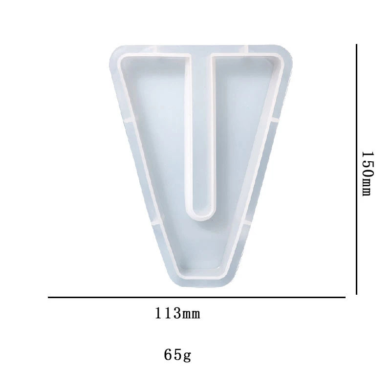 Classic Style Tube Water Planting Vase Crystal Epoxy Resin Mold