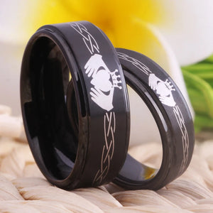 Claddagh Bridal Jewelry Tungsten Carbide Wedding Rings