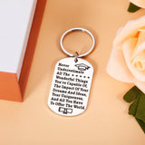 Inspirational Graduation Keychain Gift For Women Men