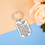 Inspirational Graduation Keychain Gift For Women Men
