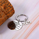 Graduation Inspirational Keychain - High School College Nurse Key Ring