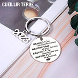 Graduation Inspirational Keychain - High School College Nurse Key Ring
