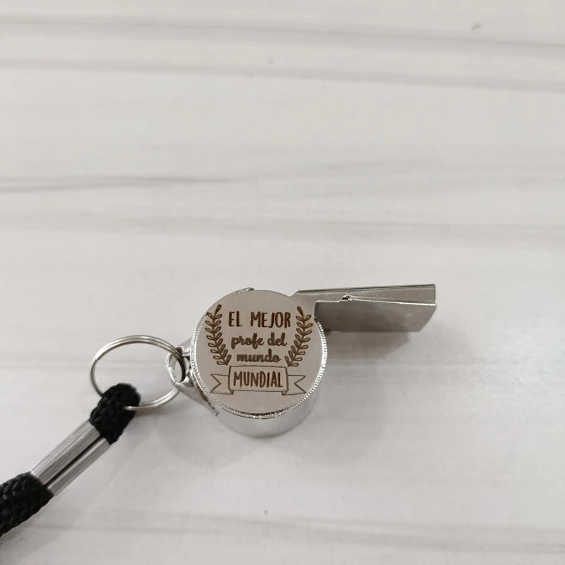 Custom Logo Whistle for Teacher Graduation Gift