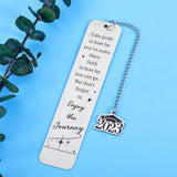 Graduation Bookmarks for High School Grads Inspirational Gift from Mom Dad
