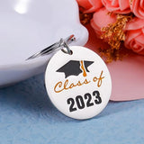 Graduation Keychain For Him Her College High School Student Gift
