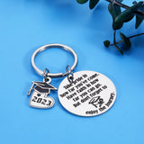 Graduation Keychain for High School/College Students - Daughter Grad Ceremony