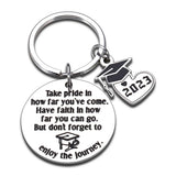 Graduation Keychain for High School/College Students - Daughter Grad Ceremony