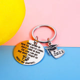 Graduation Keychain for High School/College Students - Daughter Grad Ceremony