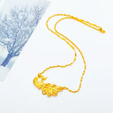 Classic 14K Necklace for Women Bride Wedding Anniversary Jewelry