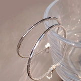 14K Gold Plated Round Hoop Earrings for Women