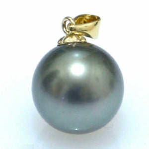 16mm Round Shell Pearl 14k Necklace Choker Stainless Steel Gift
