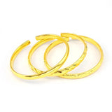 18k Cuff Bracelet for Woman Love Wedding Gift Bangle Jewelry
