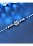 1CT Klamosanne Stars Link Bracelet Women's Jewelry