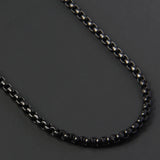 2MM Box Chain Necklace Men Titanium Steel Chain Necklace For Men Jewelry Gift