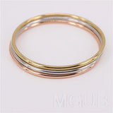 Classic 3color 3 piece bracelet Couple jewelry