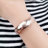 Classic 585 Purple Rhombus Bracelet Hip Hop Men's and Women's Style