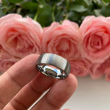 Classic 6mm 8mm Tungsten Ring Wedding Brushed Engagement Rings