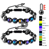 7 Chakra Beads Bracelet Natural Stone Yoga Reiki Healing Balance