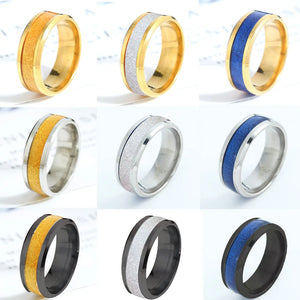 8MM Men's Stainless Steel Dragon Ring Engagement Wedding Band