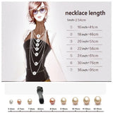 Natural South Sea Pearl Necklace 9-10mm 18 Inch