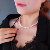 Natural South Sea Pearl Necklace 9-10mm 18 Inch