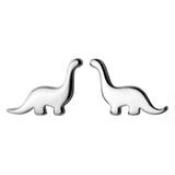 925 Silver Dino Stud Earrings for Women Girls - Small & Unique Gift