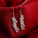 925 Silver Grape Beads Women's Jewelry Set