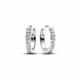 925 Sterling Silver Snowflake Heart Circular Earrings