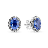 925 Sterling Silver Snowflake Heart Circular Earrings