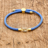 A-Z Initial Letter Bracelet Colorful Rope Bracelet Women Jewelry