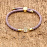 A-Z Initial Letter Bracelet Colorful Rope Bracelet Women Jewelry