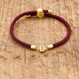 A-Z Initial Letter Bracelet Colorful Rope Bracelet Women Jewelry