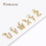18K Plated Initial Letter Pendant Necklace Choker Neck Chain Jewelry