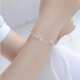 925 Sterling Silver Anklet for Girls