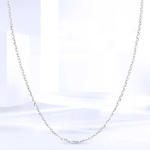 925 Sterling Silver Necklace For Women O-Chain Pendant