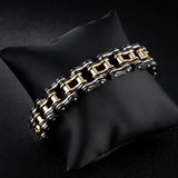 Classic Bicycle Chain Bracelet Stainless Steel Bangles